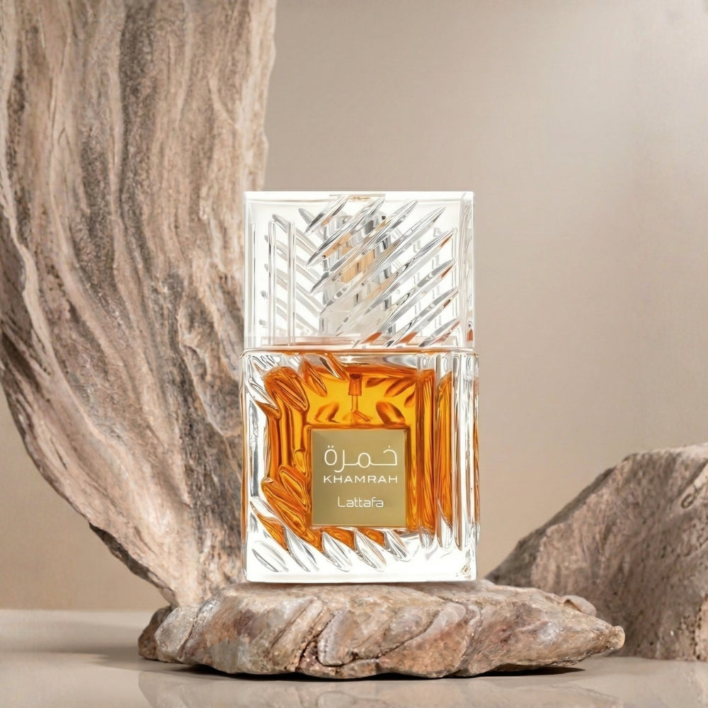 lattafa khamrah edp 100ml perfume for men and women spicy oriental fragrance